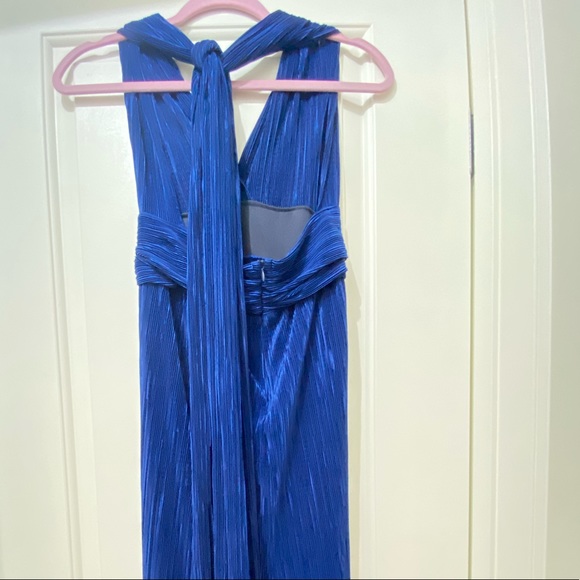 Topshop Multi Way Tie Plisse Dress - Picture 6 of 9